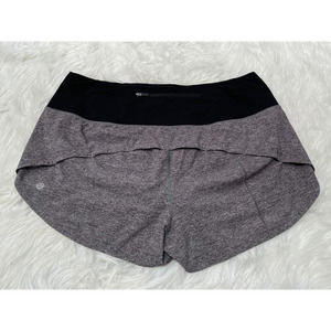 Lululemon Speed Up Short 2.5" Heather Lux Multi Sz 12